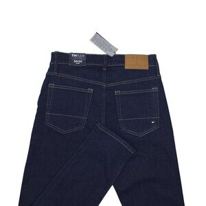Tommy Hilfiger THFlex Slim Fit Denim Jeans 30x30 Dark Wash Cotton Blend